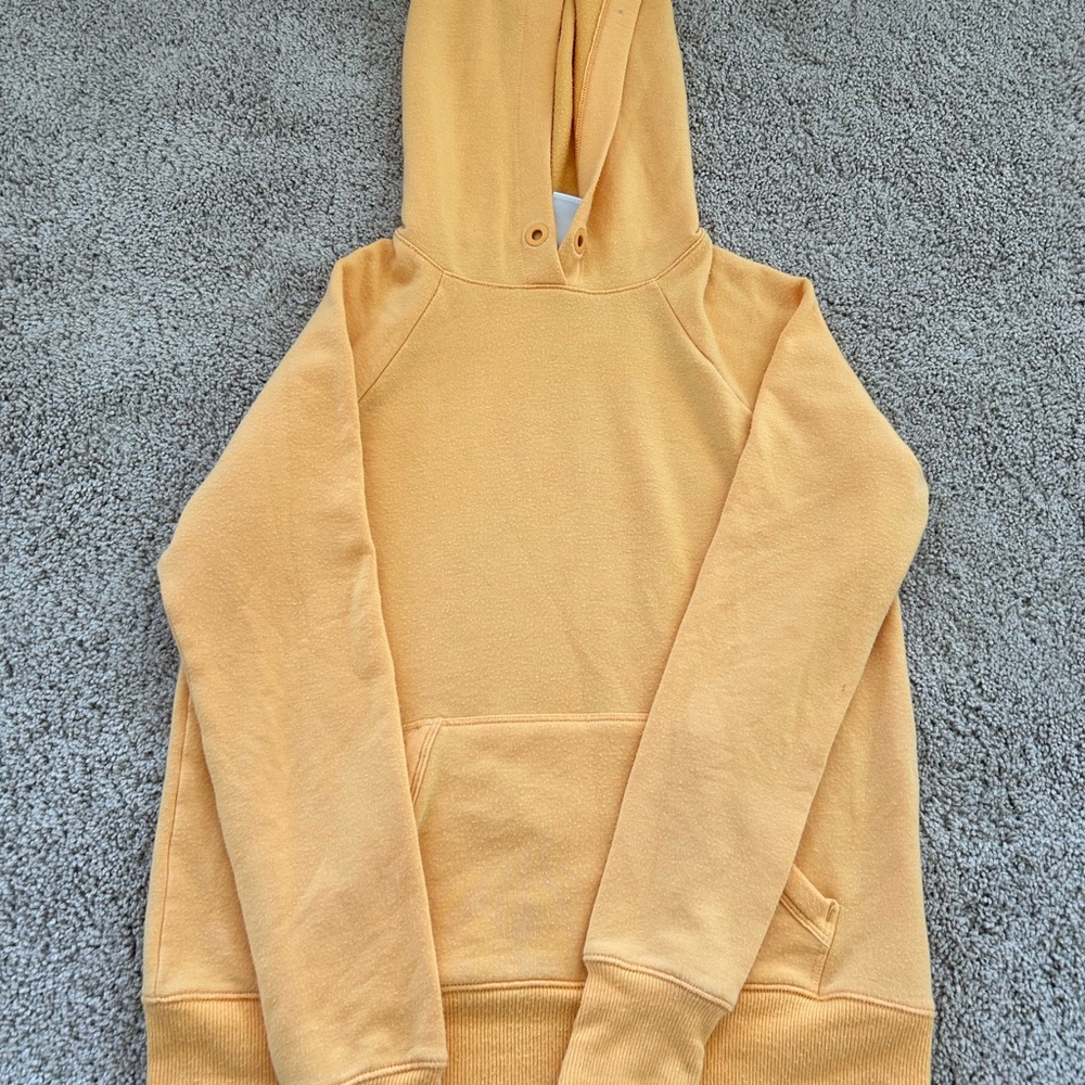 Athleta kids Mustard Hoodie Sweater